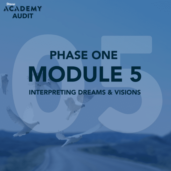 3M AUDIT: Academy Phase 1: Module 5: Interpreting Dreams & Visions